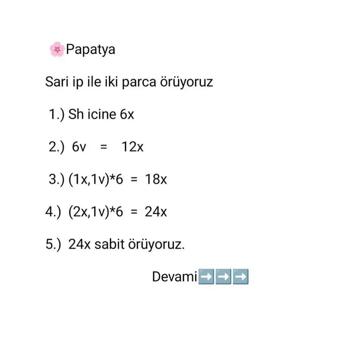 Arı ve Papatya Anahtarlık Örgü Şeması