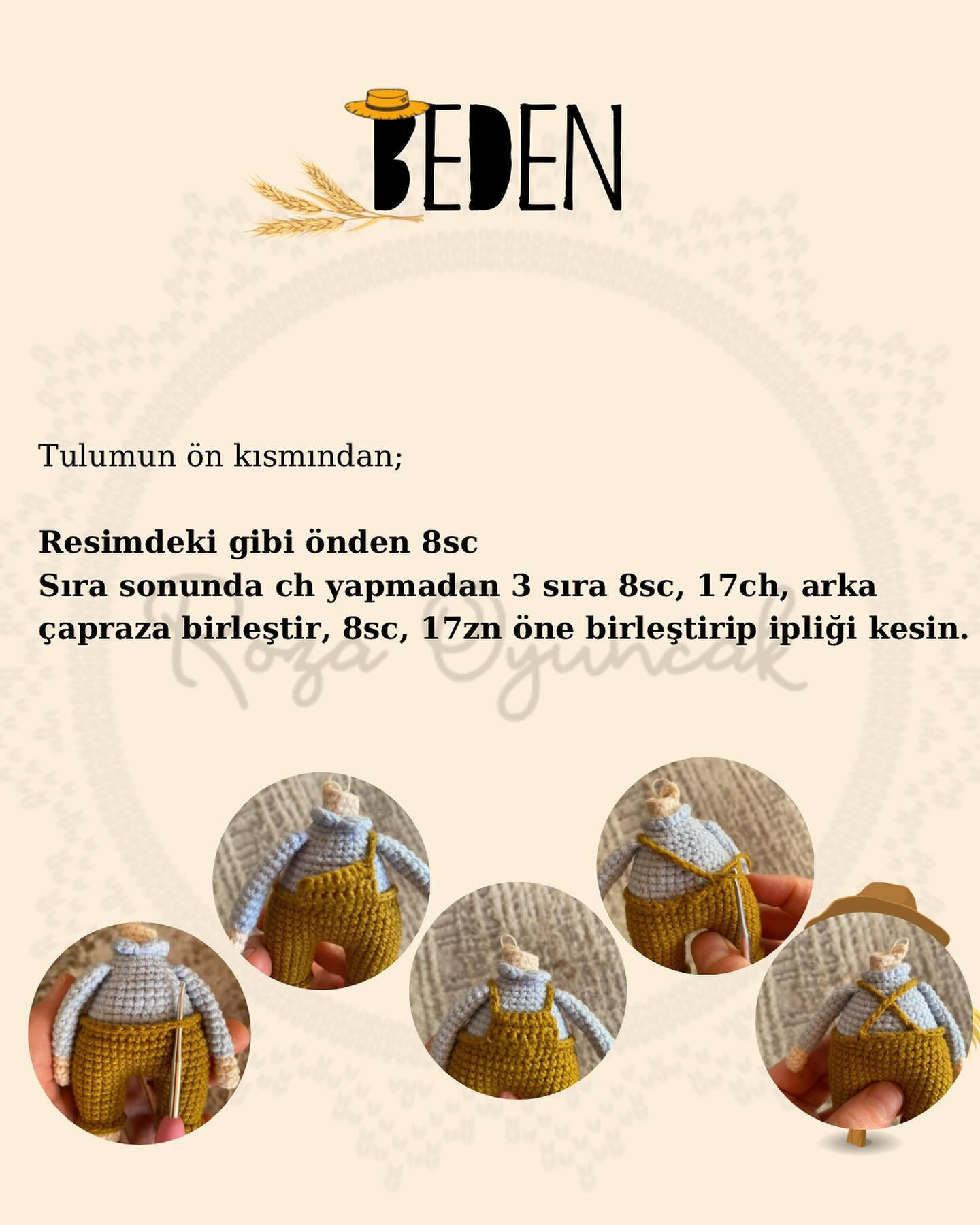 Asia Bebek Amigurumi Şeması