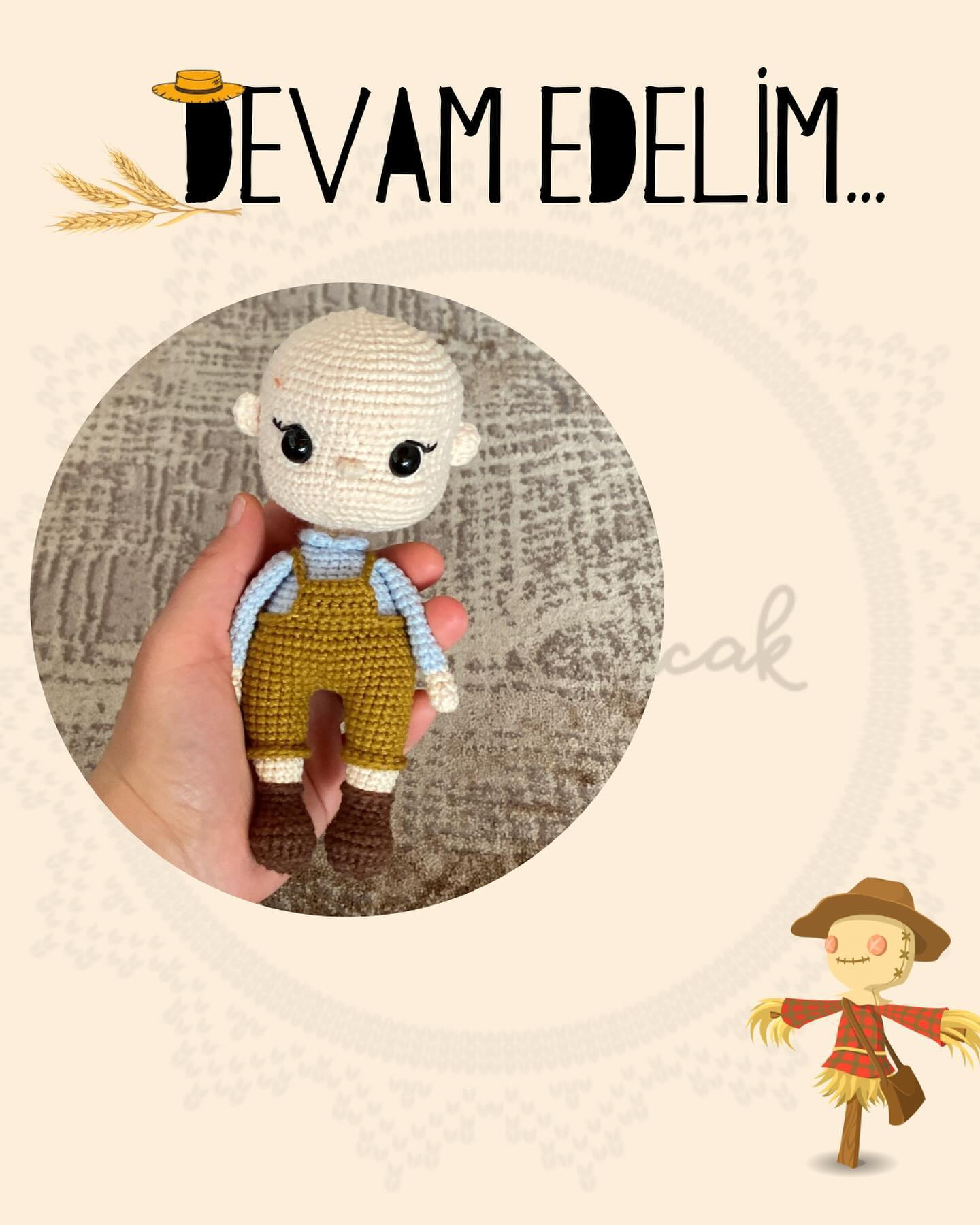 Asia Bebek Amigurumi Şeması