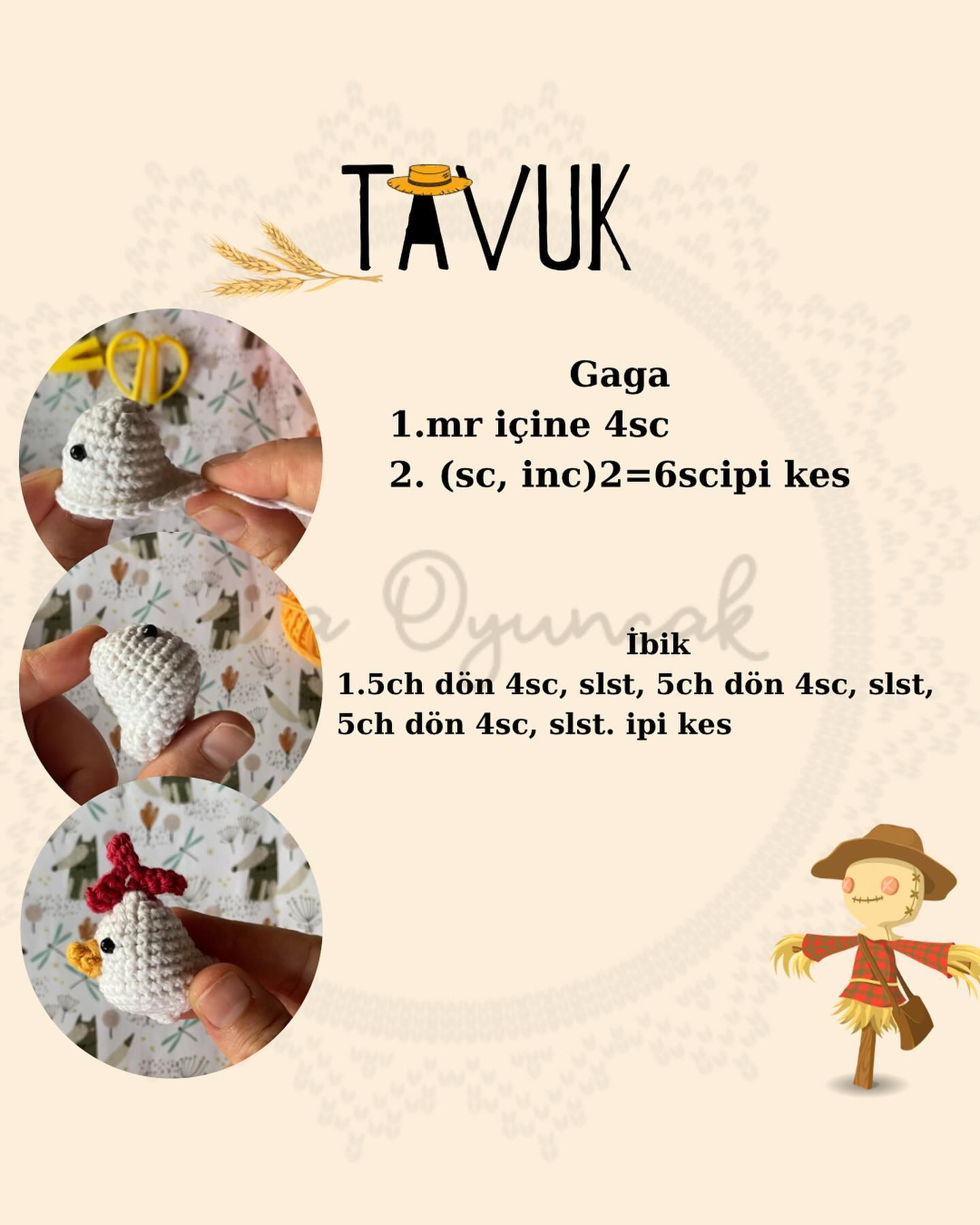 Asia Bebek Amigurumi Şeması