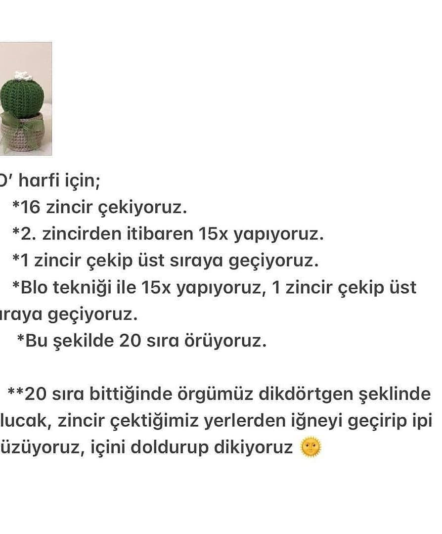Aslan Amigurumi Tığ İşi Şeması