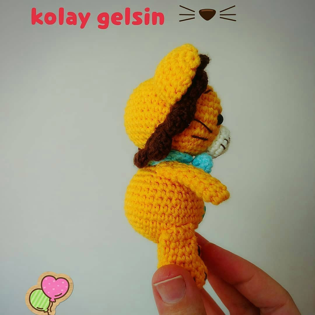 Aslan Amigurumi Tığ İşi Şeması ikizlerleorgu