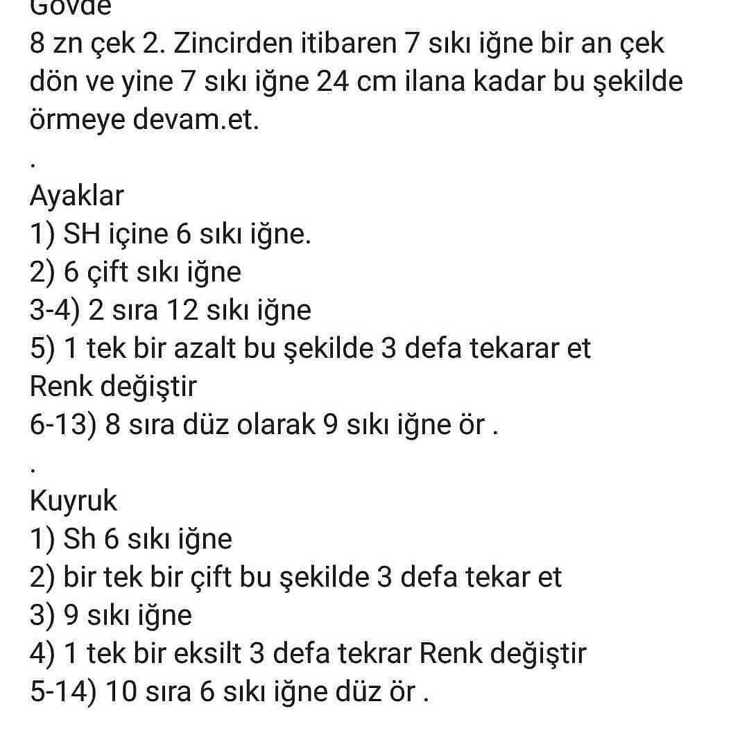 Aslan ve Kaplan Kitap Ayracı Tığ İşi Şeması