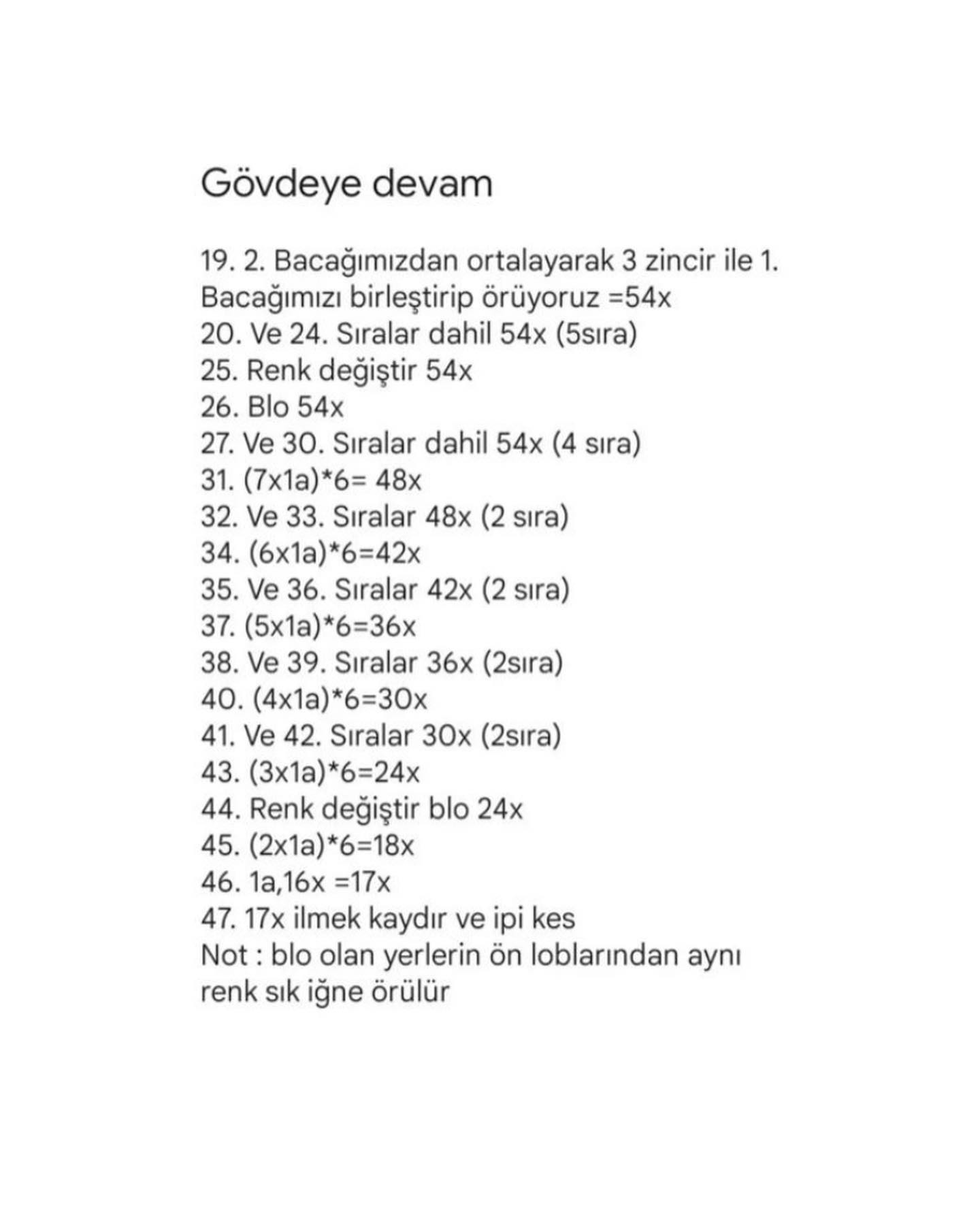 AYIÇIK AMİGURUMİ ŞEMASI ÜCRETSİZ
