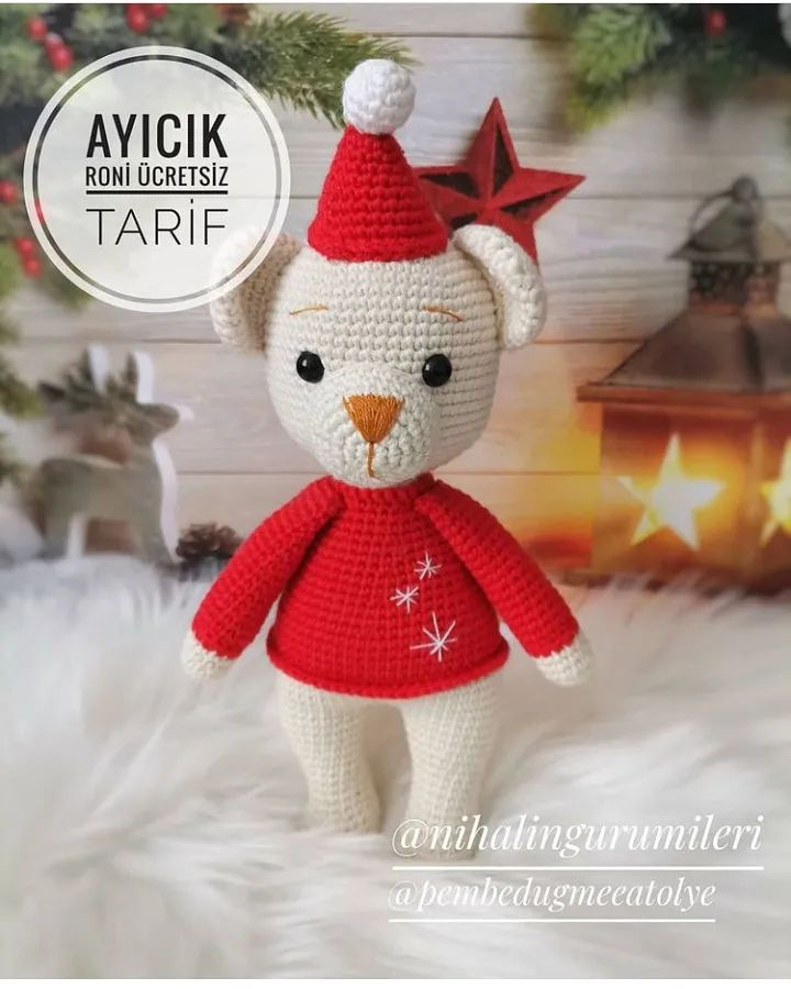 AYIÇIK AMİGURUMİ ŞEMASI ÜCRETSİZ