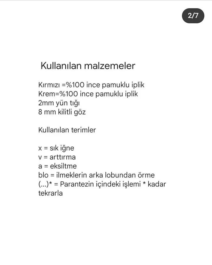 AYIÇIK AMİGURUMİ ŞEMASI ÜCRETSİZ