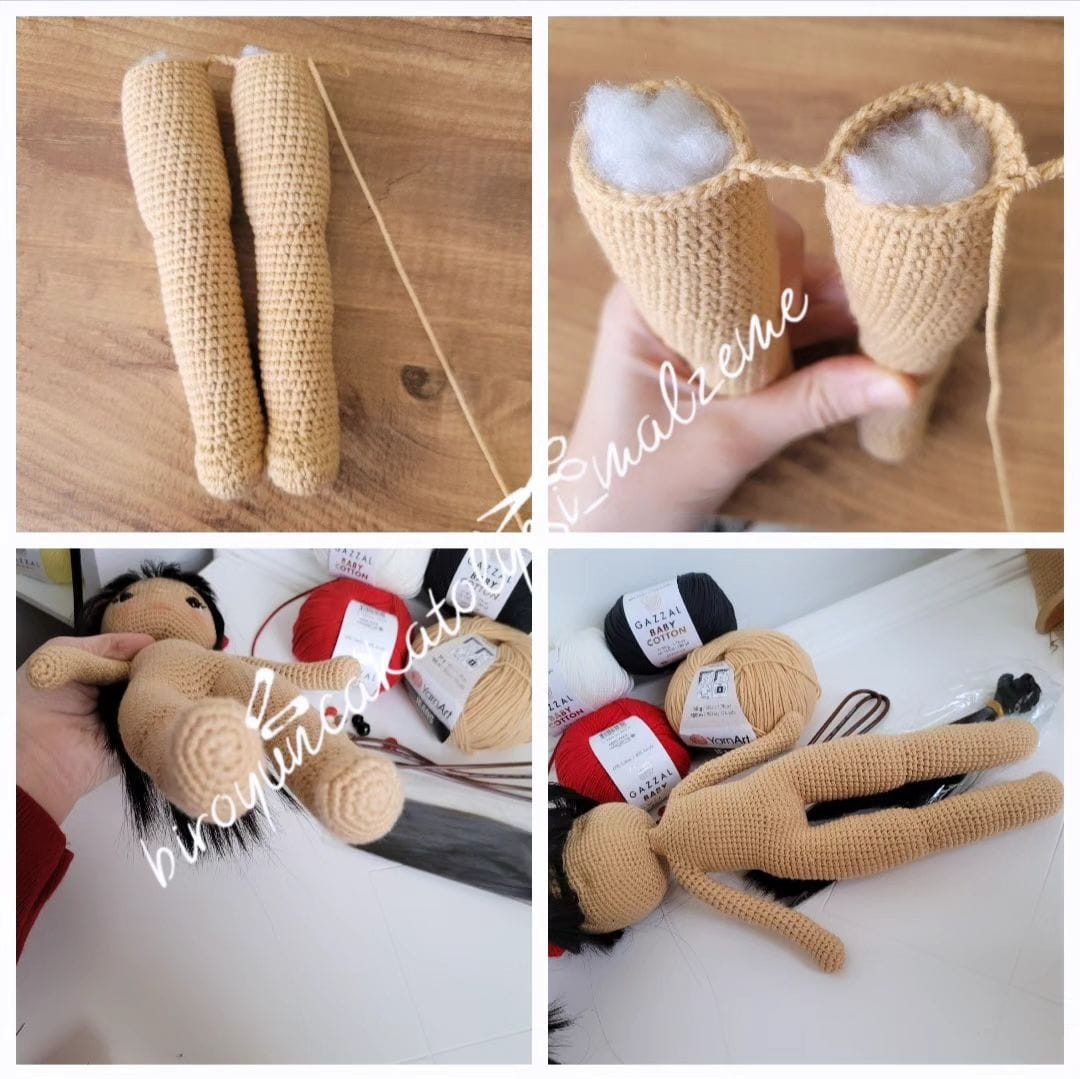 Bade Bebek Amigurumi Şeması