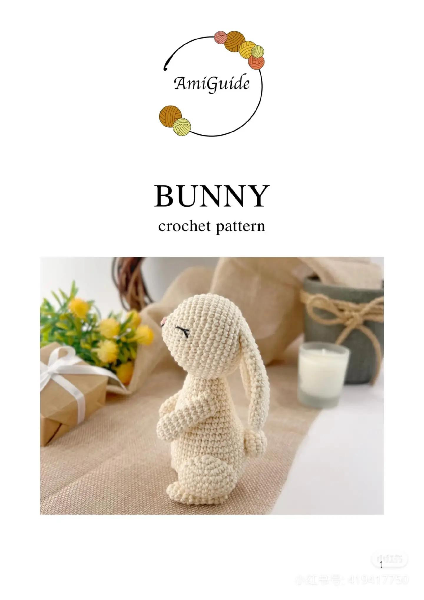 bbunny crochet pattern