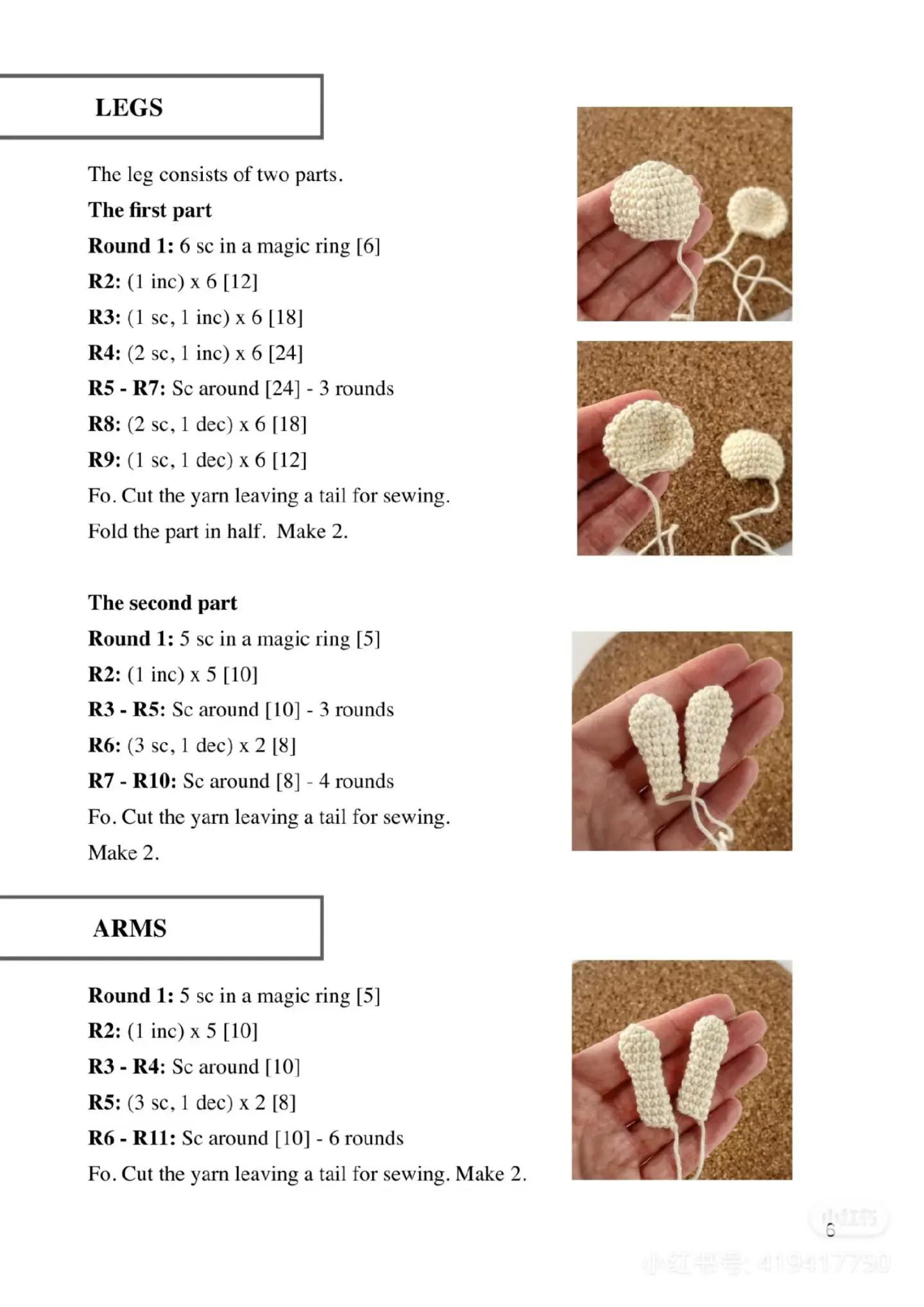bbunny crochet pattern