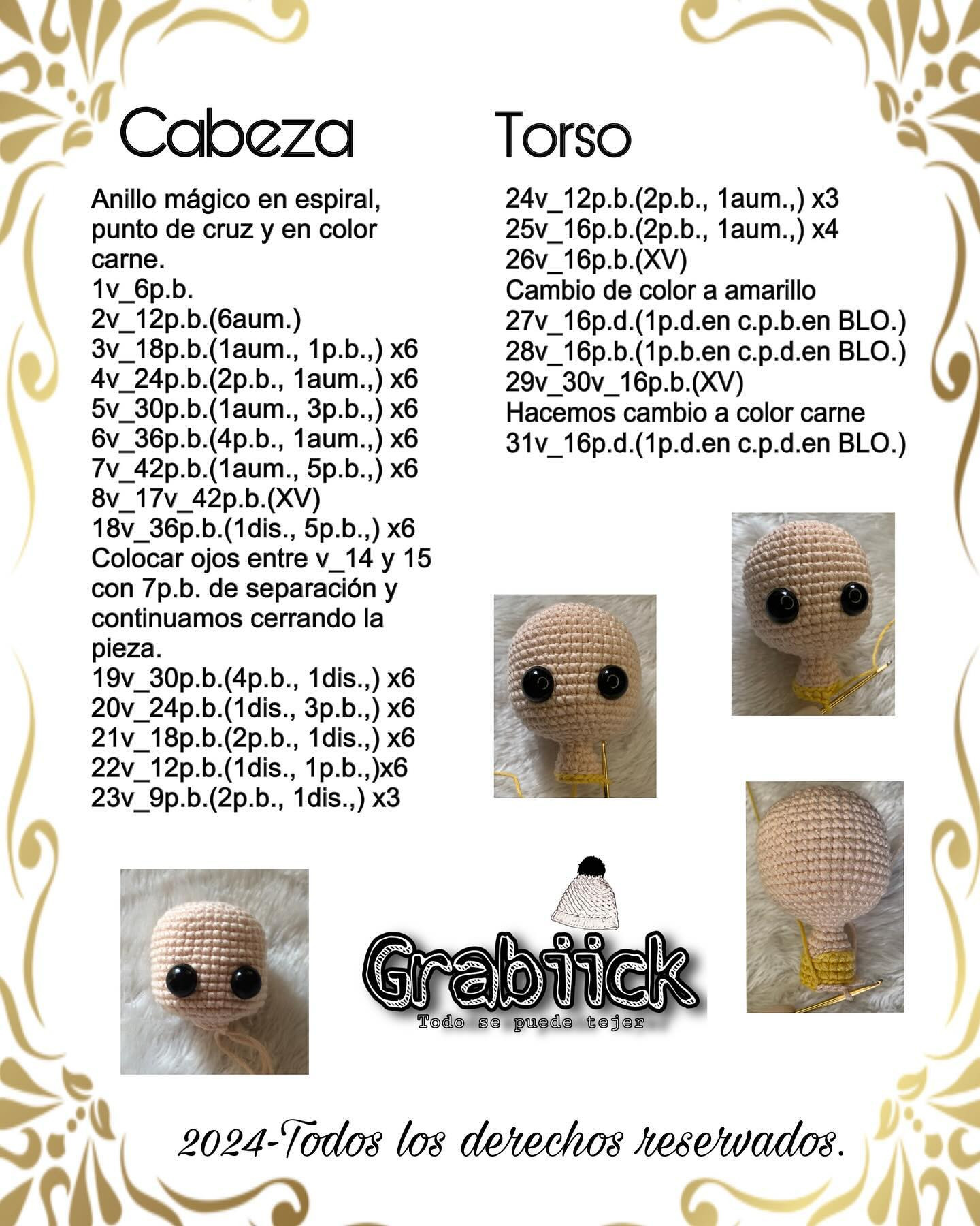 Bellísima Bella: Patrón de Amigurumi Gratis