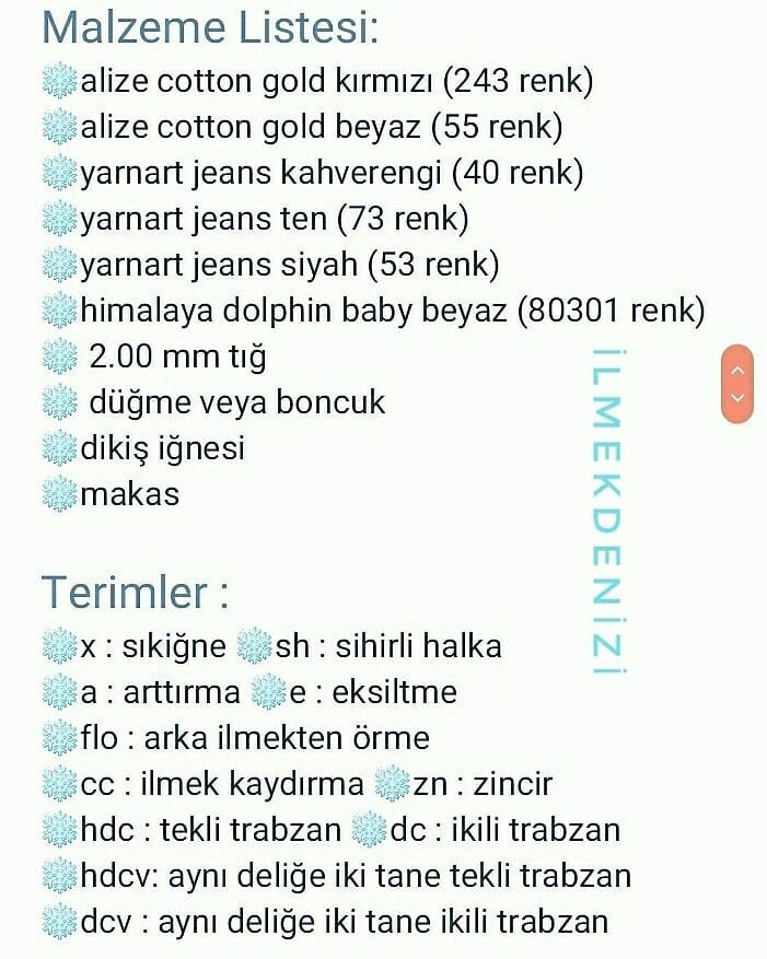 Berfu Bebek Amigurumi Şeması: 1. Bölüm