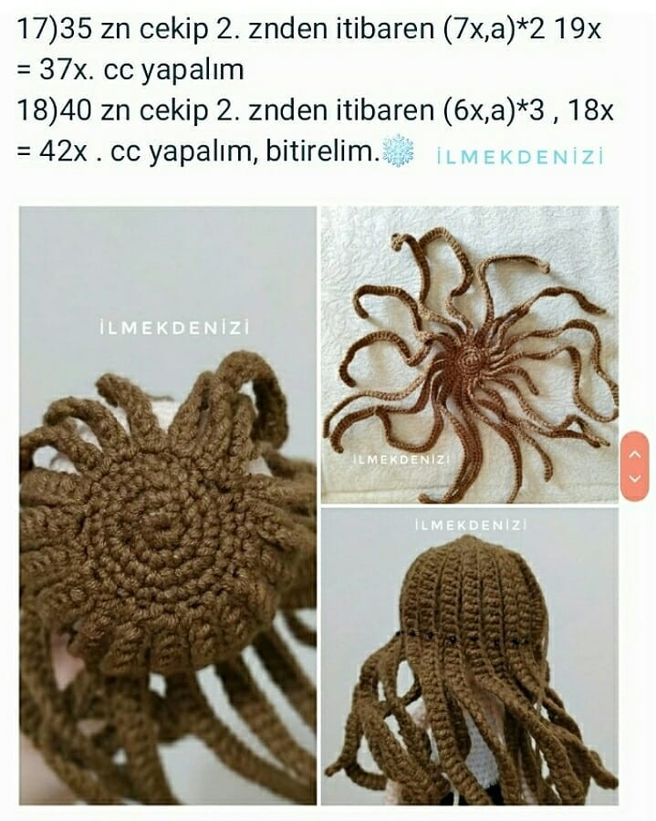 Berfu Bebek Amigurumi Şeması: 1. Bölüm