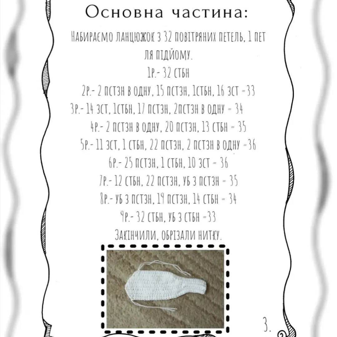 Бесплатная схема вязания самолётика.
