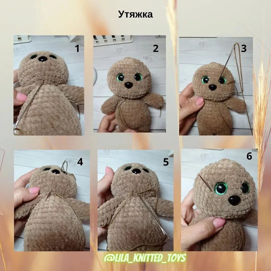 Бесплатное описание схемы вязания кота в очках.