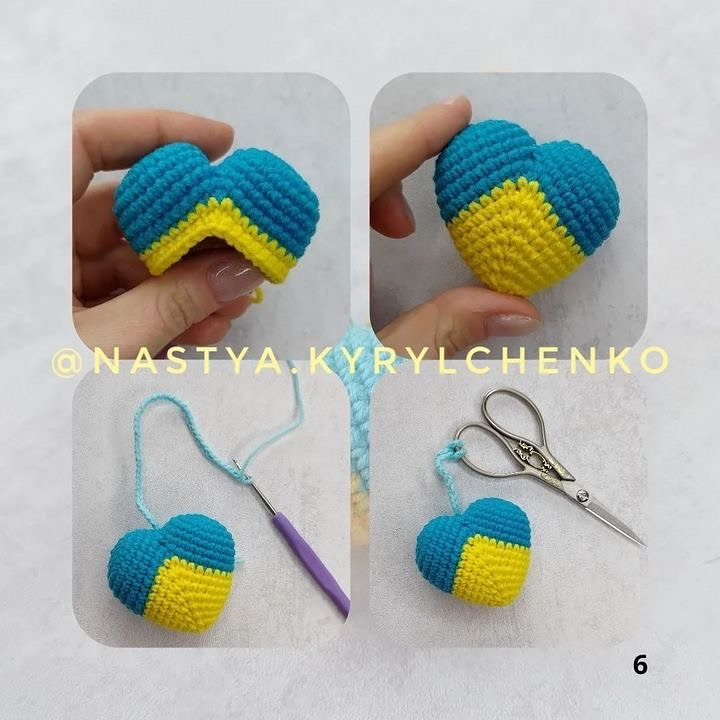 Бесплатный мастер-класс: брелок в виде сердца