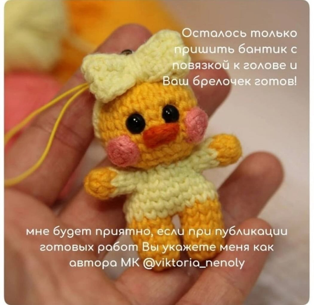 Бесплатный мастер-класс: схема вязания милой курочки-амигуруми