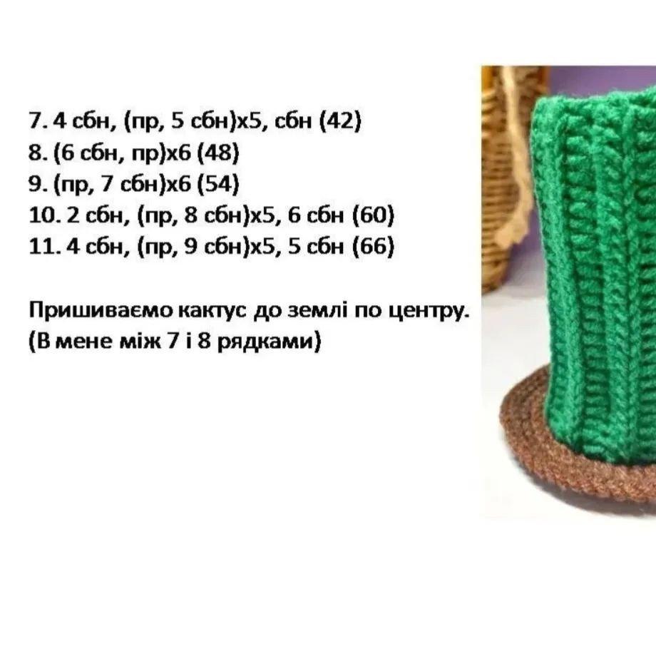 Бесплатный МК: кактус-игольница в горшке панды