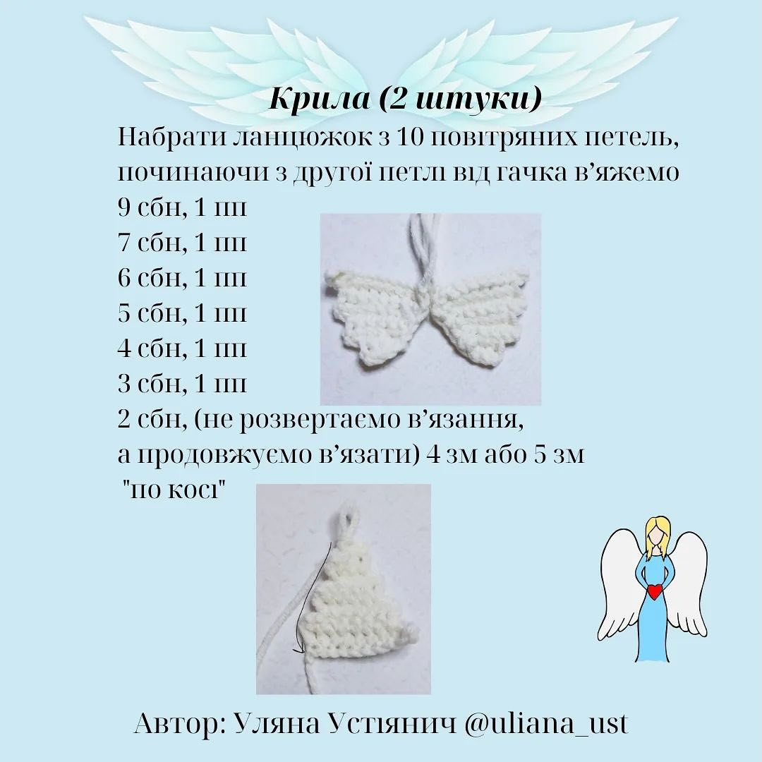 Бесплатный МК: Мини Ангелочки крючком