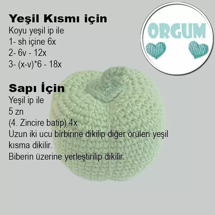 Biber Amigurumi Tığ İşi Tarifi