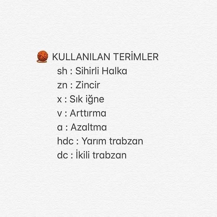 BIBER Örgü Şeması