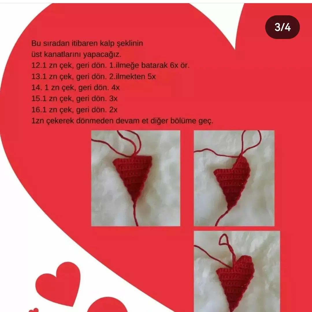 Birlikte Kalp Örelim: Renkli Kalp Modelleri kullanabileceğiniz