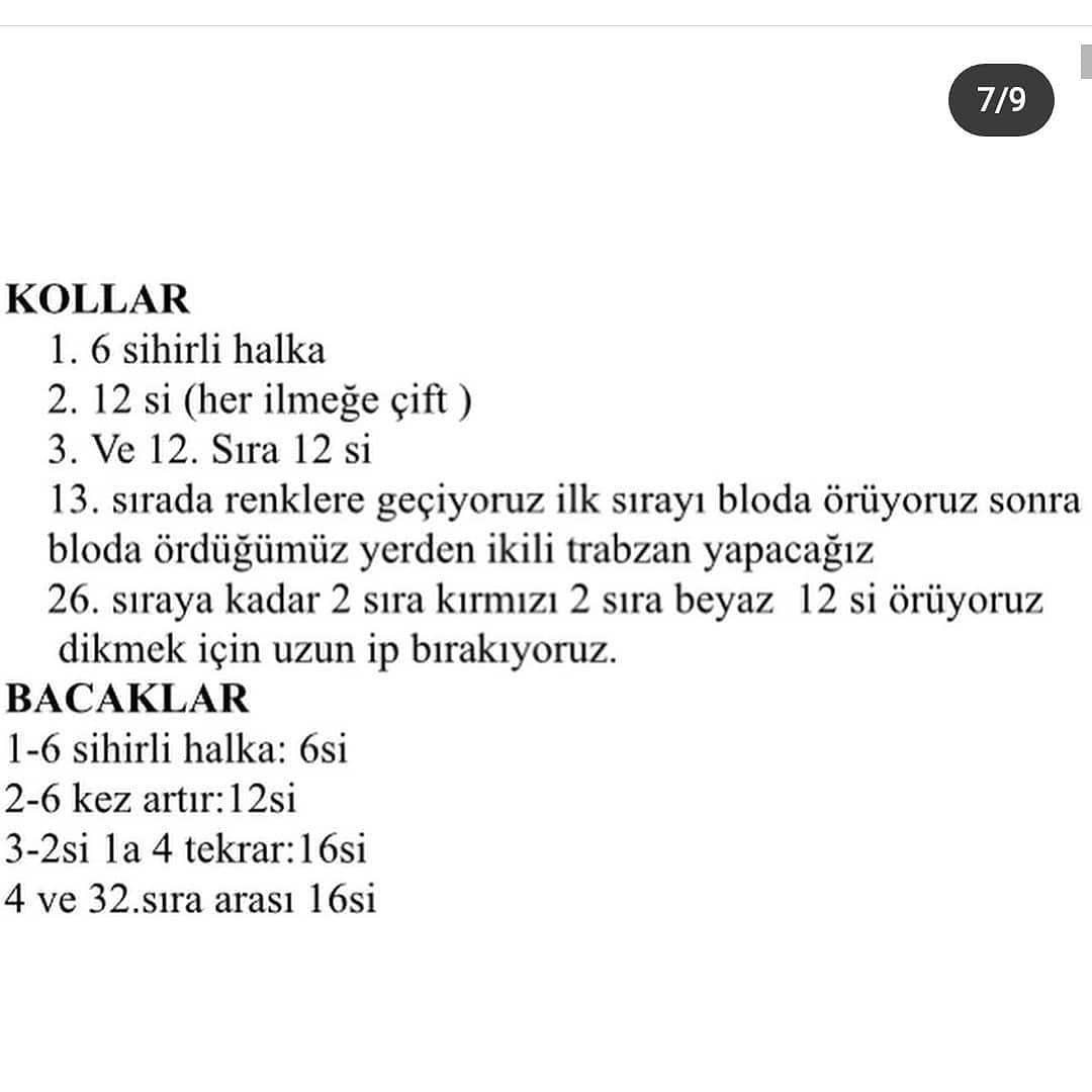 Bizim Geyik Amigurumi Tarifi