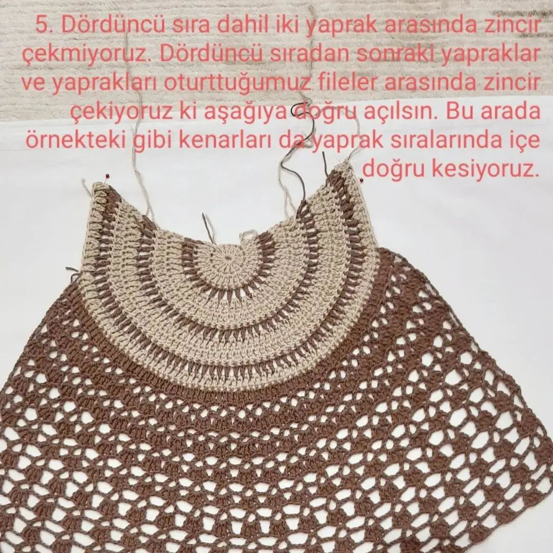 BLUZ ÖRGÜ TARİFİ (Fotoğraflı)