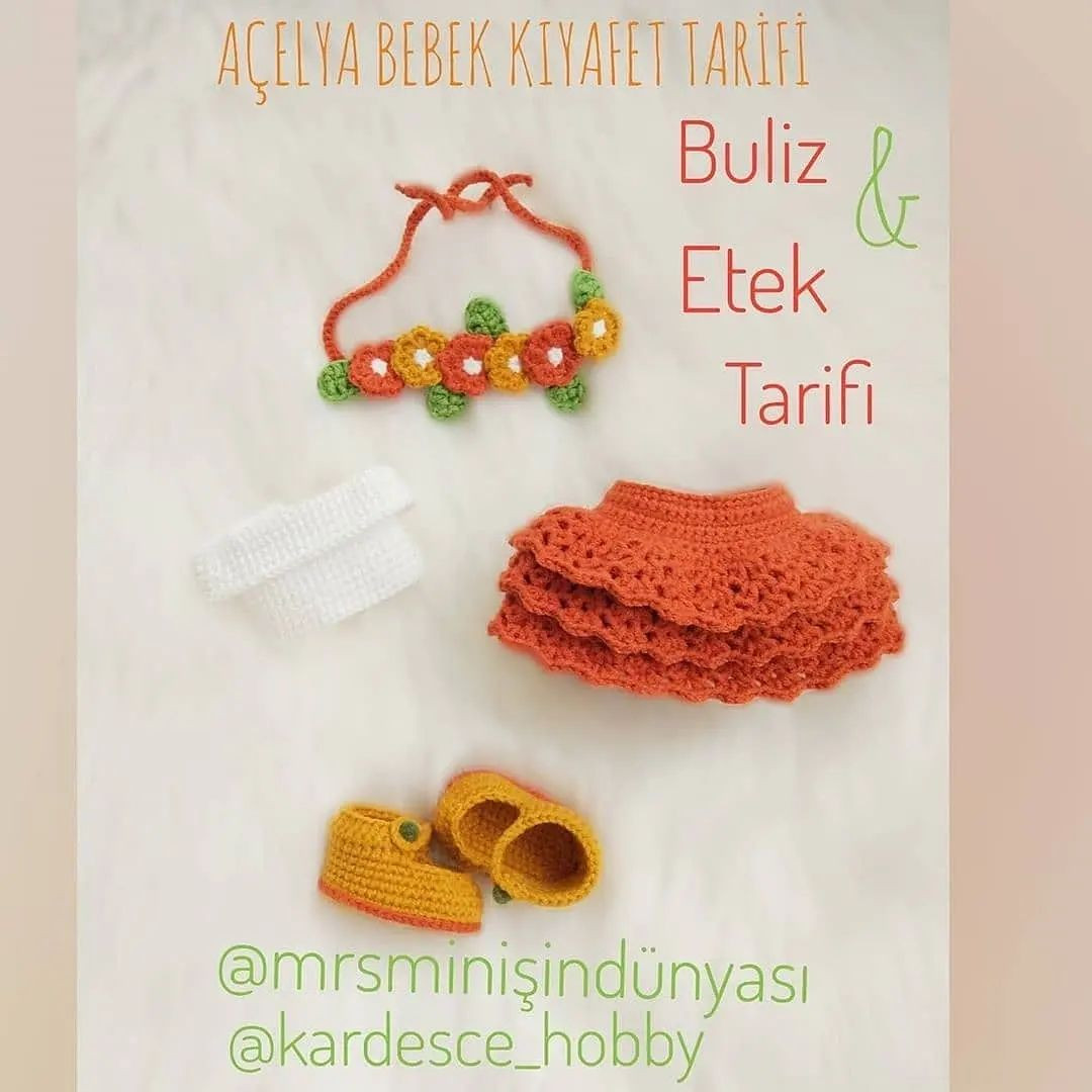 Bölüm 1: Amigurumi Bebek Şeması