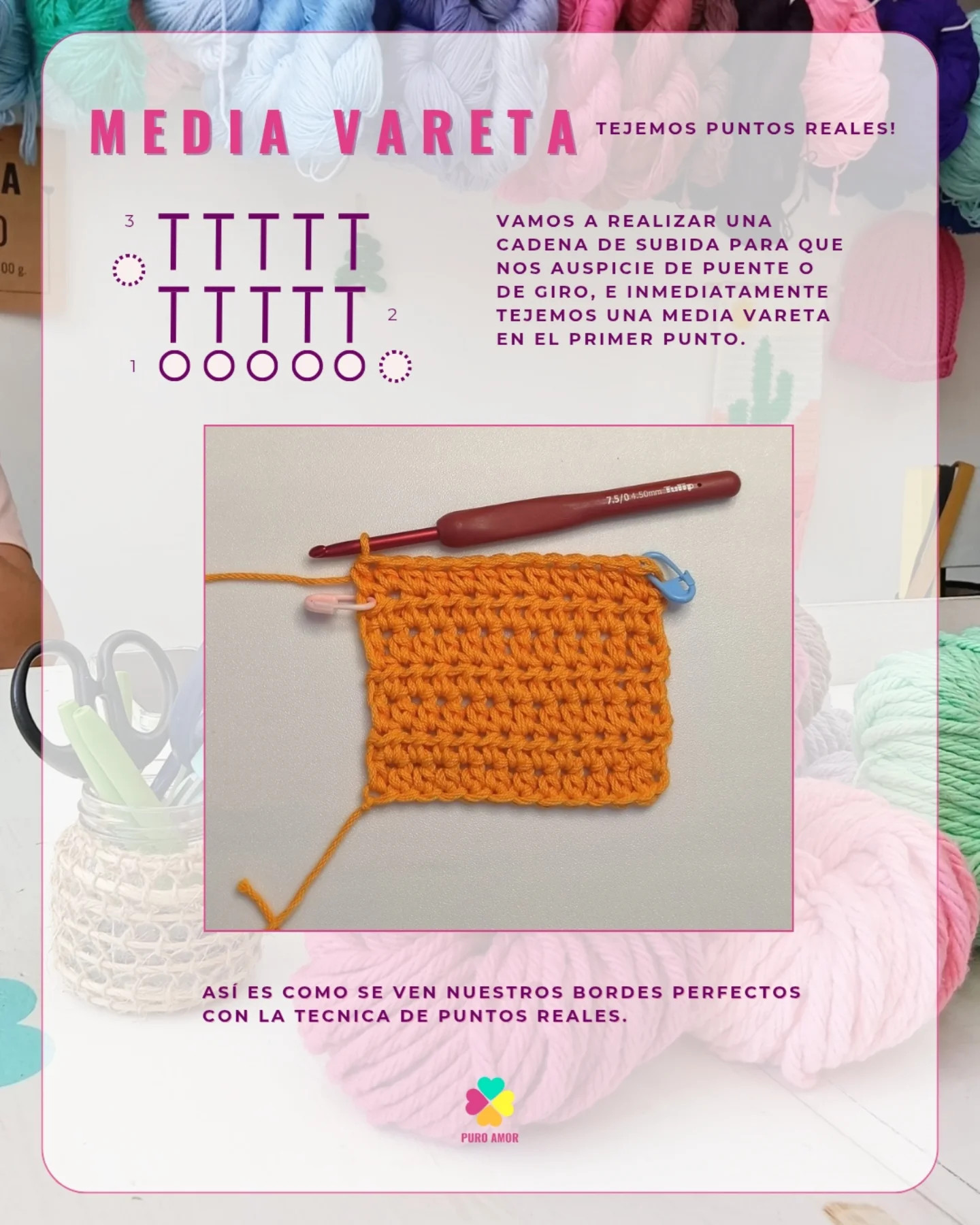 Bordes Perfectos con Gráficos de Media Vareta