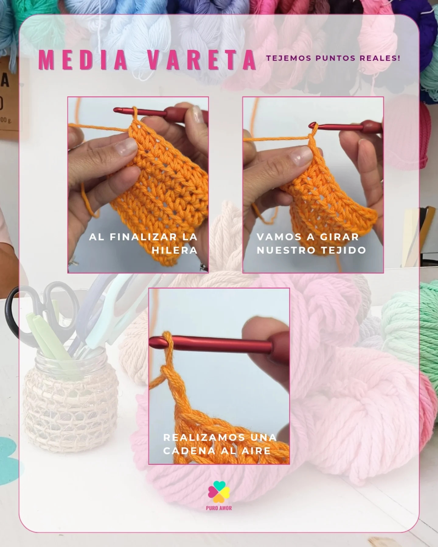 Bordes Perfectos con Gráficos de Media Vareta
