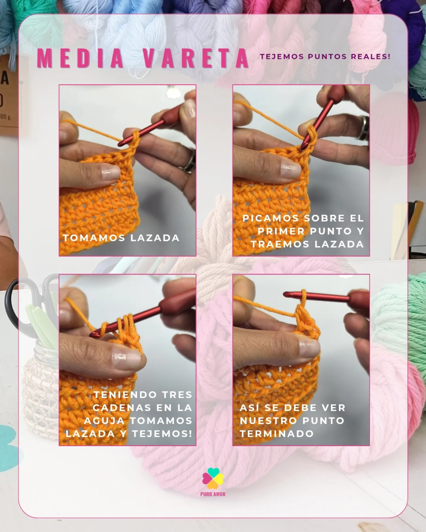 Bordes Perfectos con Gráficos de Media Vareta