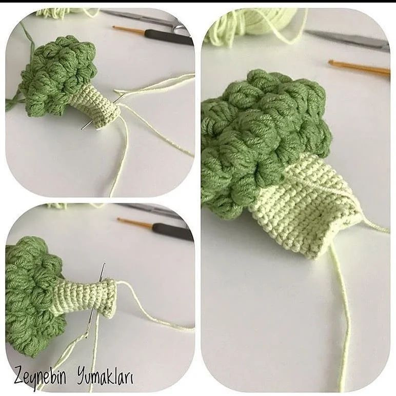 BROKOLİ Amigurumi Örgü Tarifi