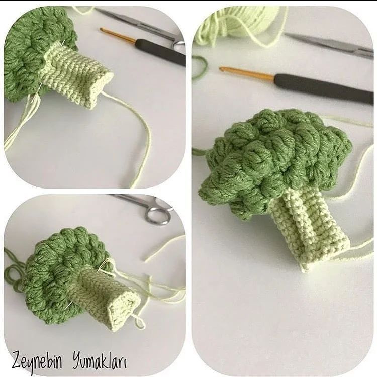 BROKOLİ Amigurumi Örgü Tarifi