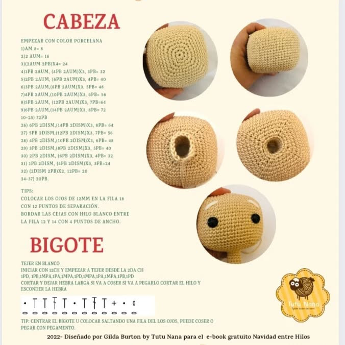 Cascanueces navideño: patrón de crochet gratis