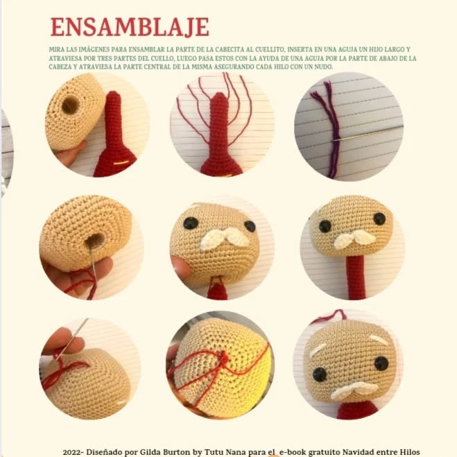 Cascanueces navideño: patrón de crochet gratis