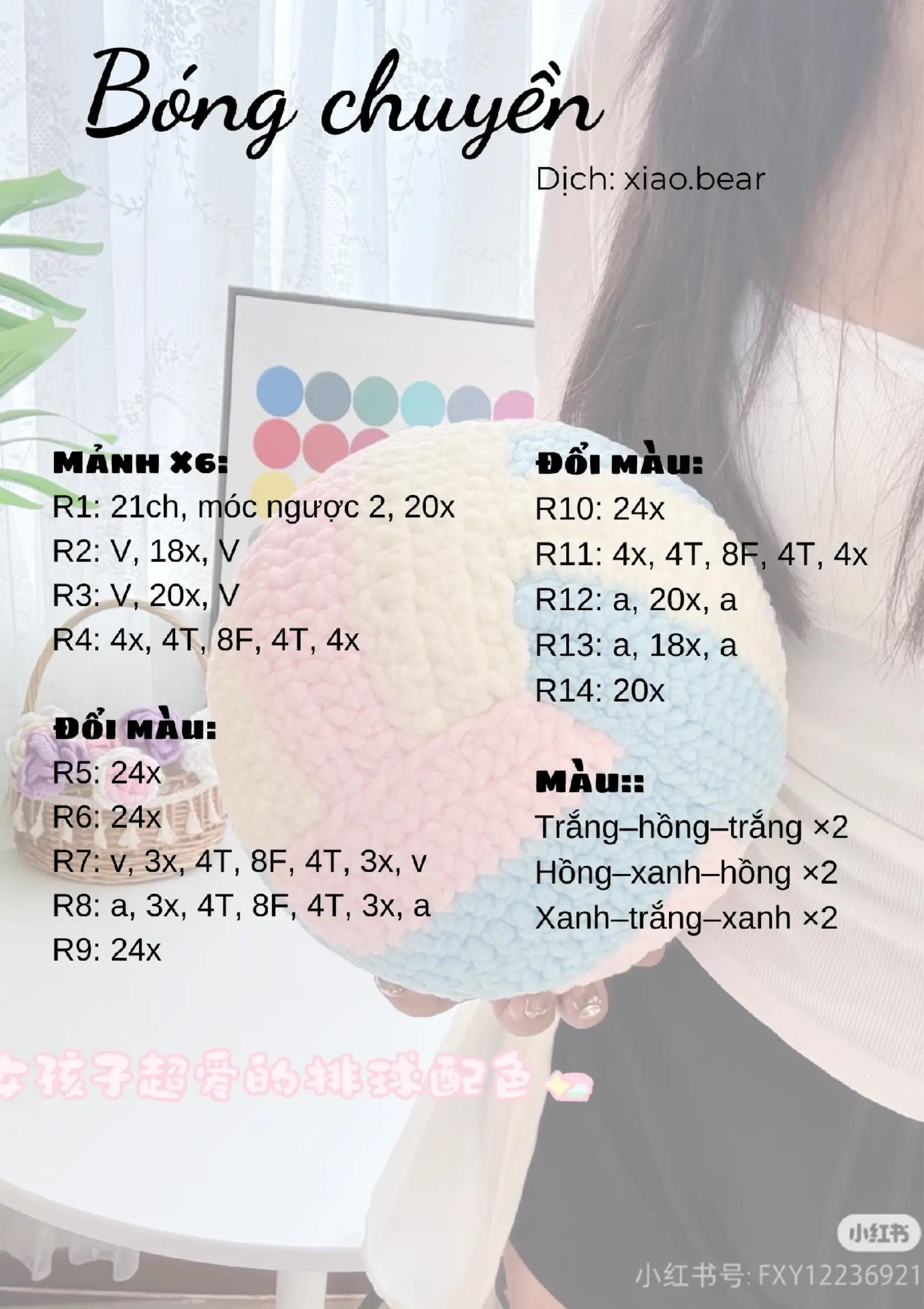 chart móc bóng chuyền