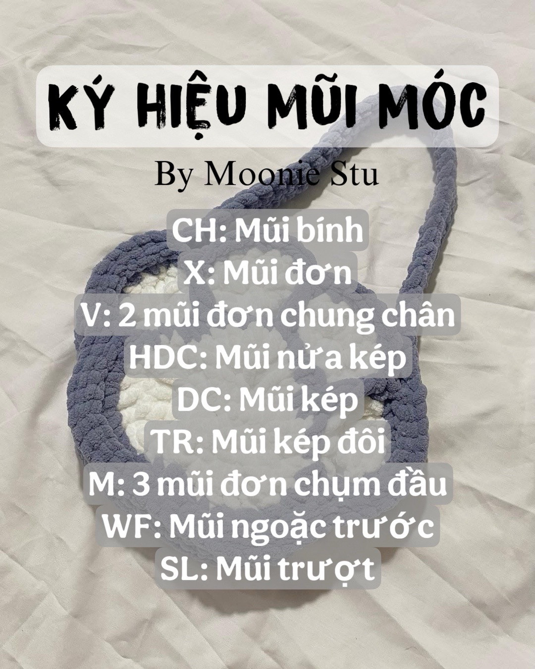 chart móc túi chân mèo