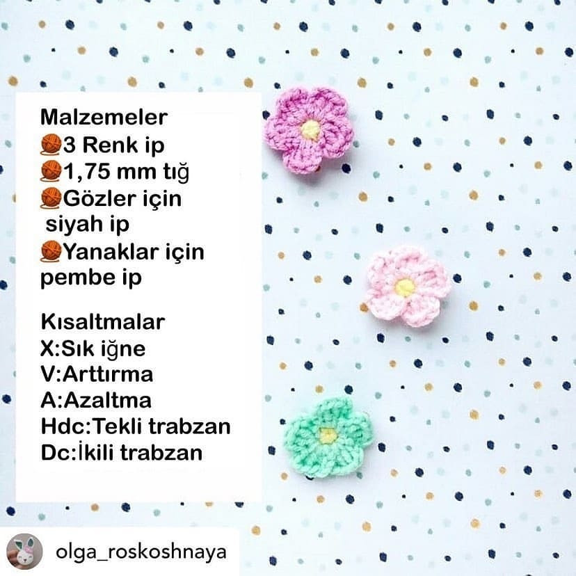 Cici Kuşlar Bölüm 1: Ücretsiz Tığ işi Tarifi