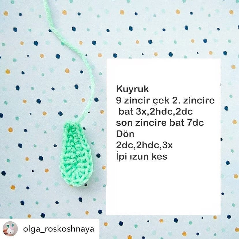 Cici Kuşlar Bölüm 1: Ücretsiz Tığ işi Tarifi