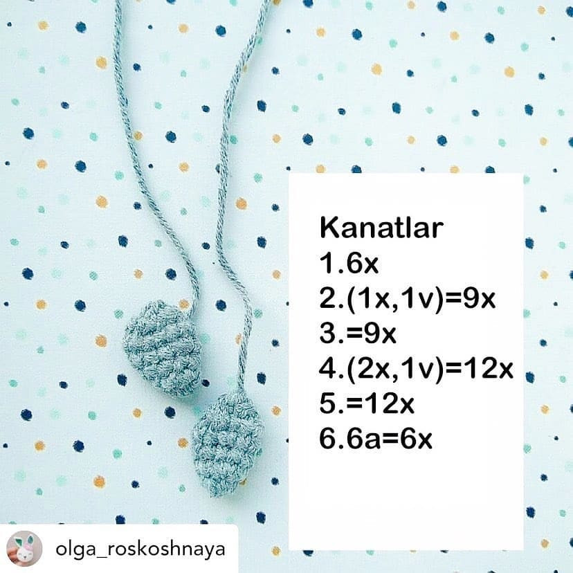 Cici Kuşlar Bölüm 1: Ücretsiz Tığ işi Tarifi