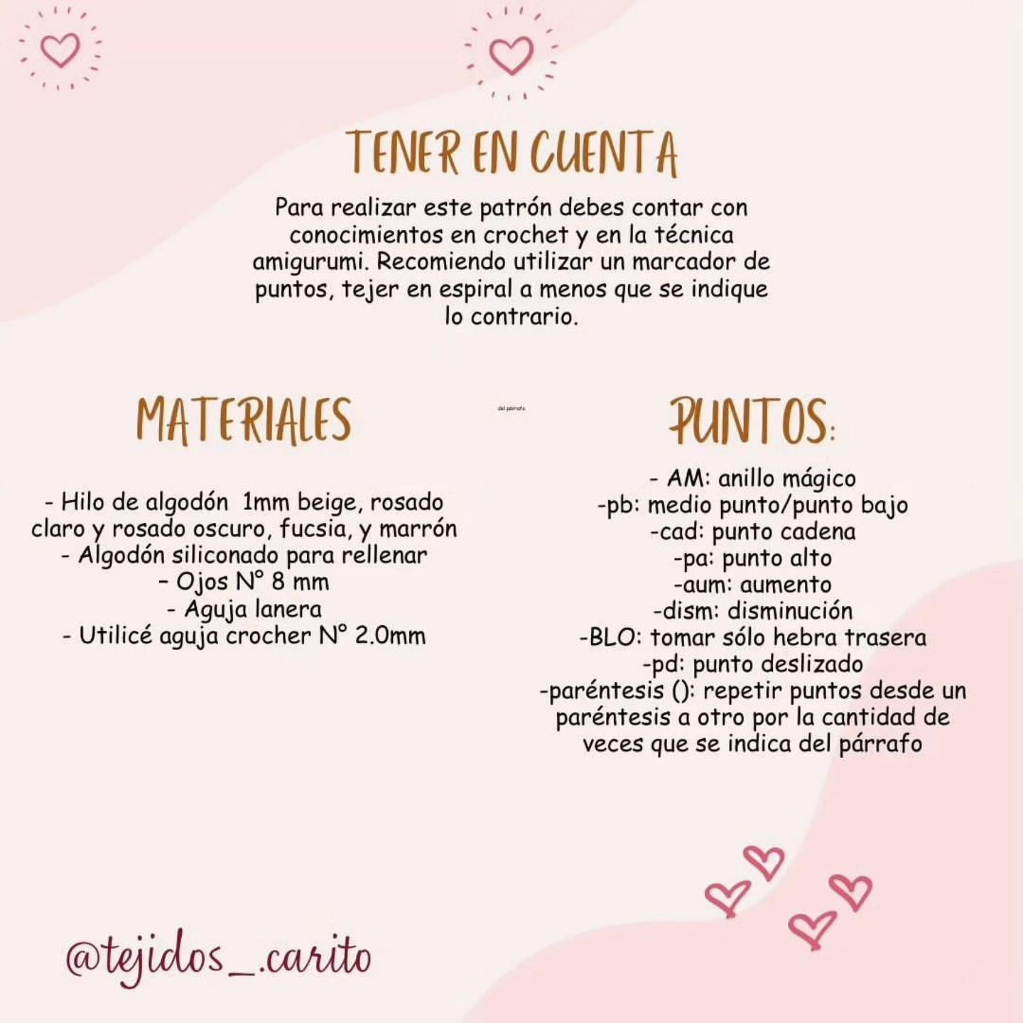 Conejita Anita: Patrón de Amigurumi Gratis