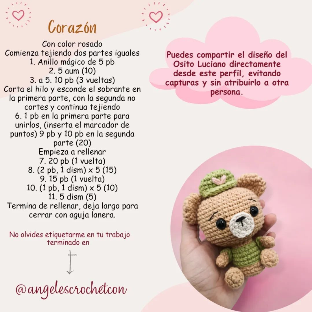 Conejita Anita: Patrón de Amigurumi Gratis