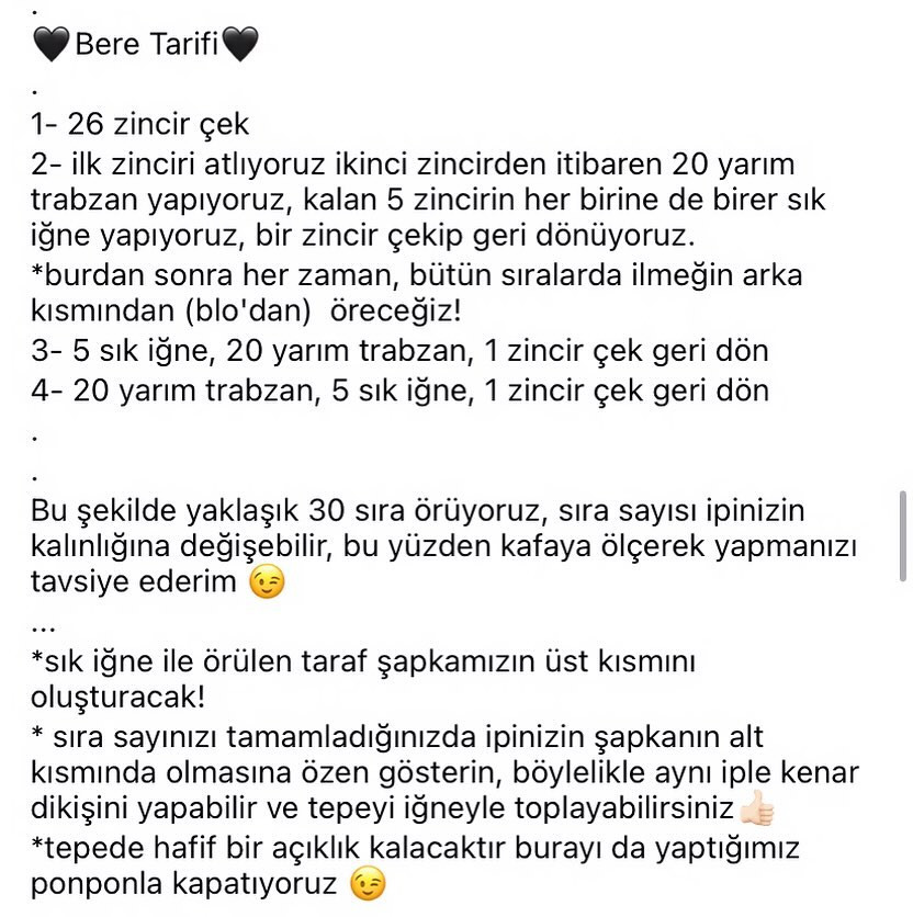 DARYLE ÜCRETSİZ AMIGURUMI ŞAPKA VE BEBEK TARİFİ