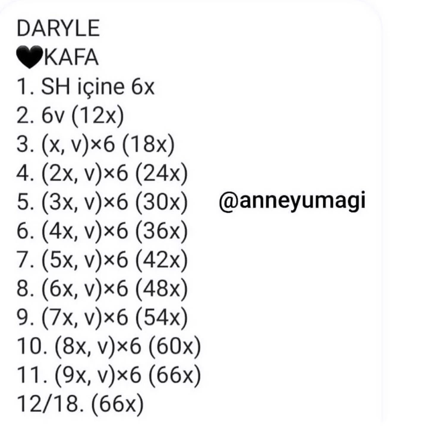 DARYLE ÜCRETSİZ AMIGURUMI ŞAPKA VE BEBEK TARİFİ