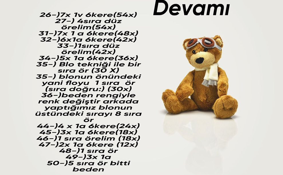 Deniz Kızı Amigurumi Şeması