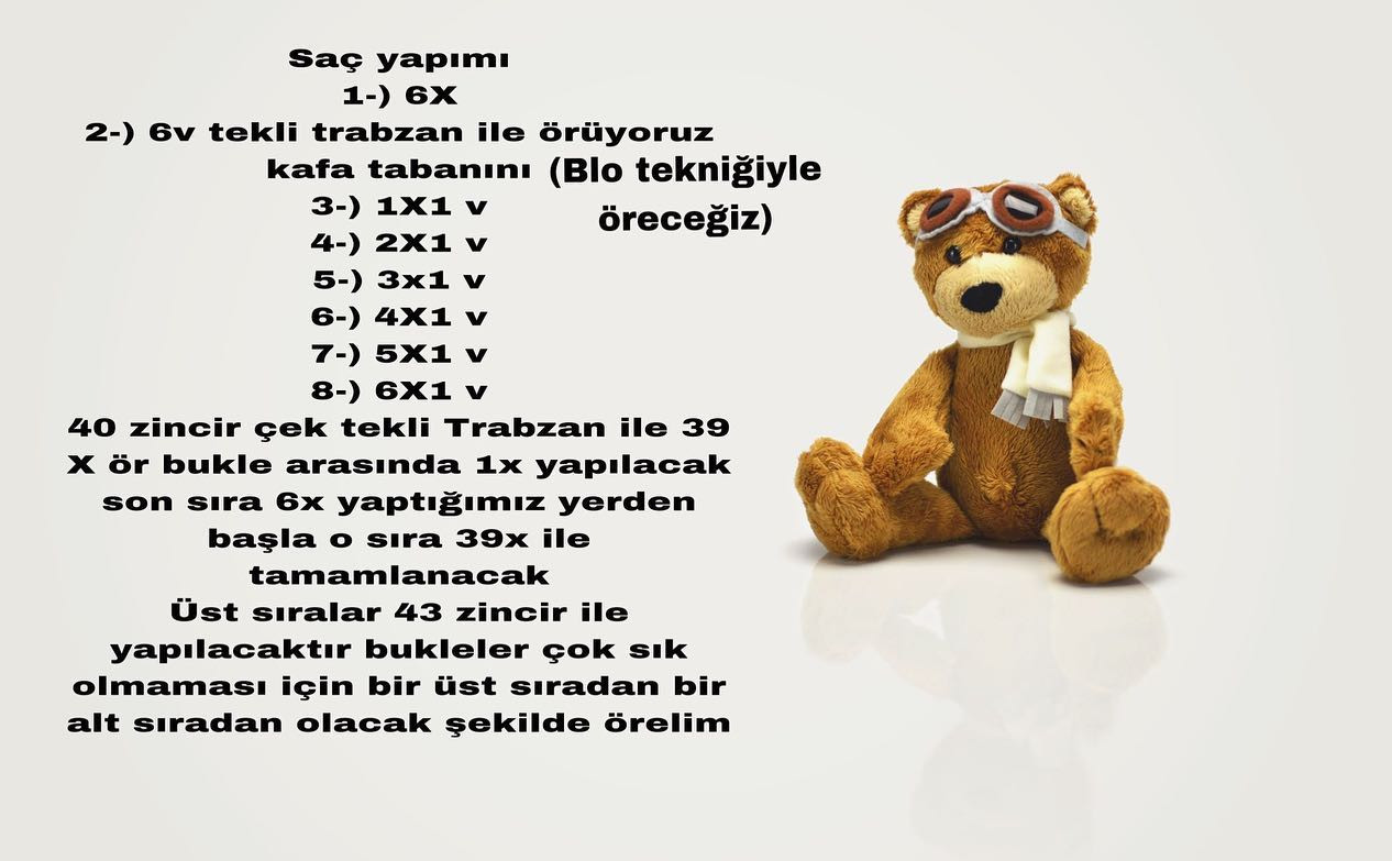 Deniz Kızı Amigurumi Şeması