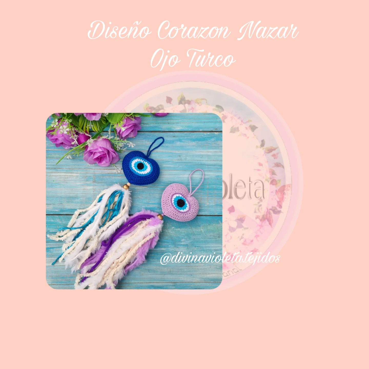 Diseño Corazón Nazar: Patrón Amigurumi Gratis