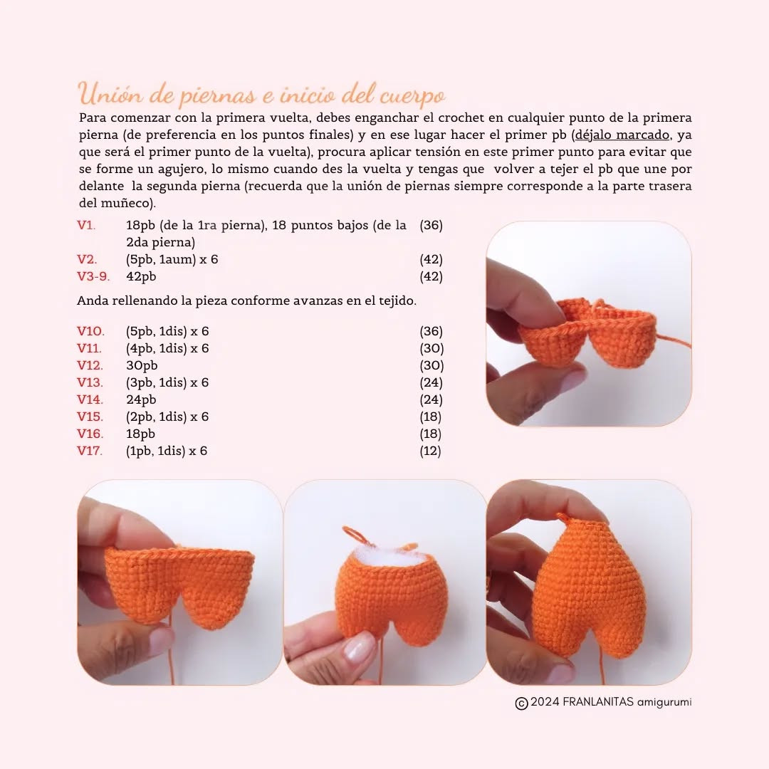 Dulce Naranja: Patrón amigurumi gratis
