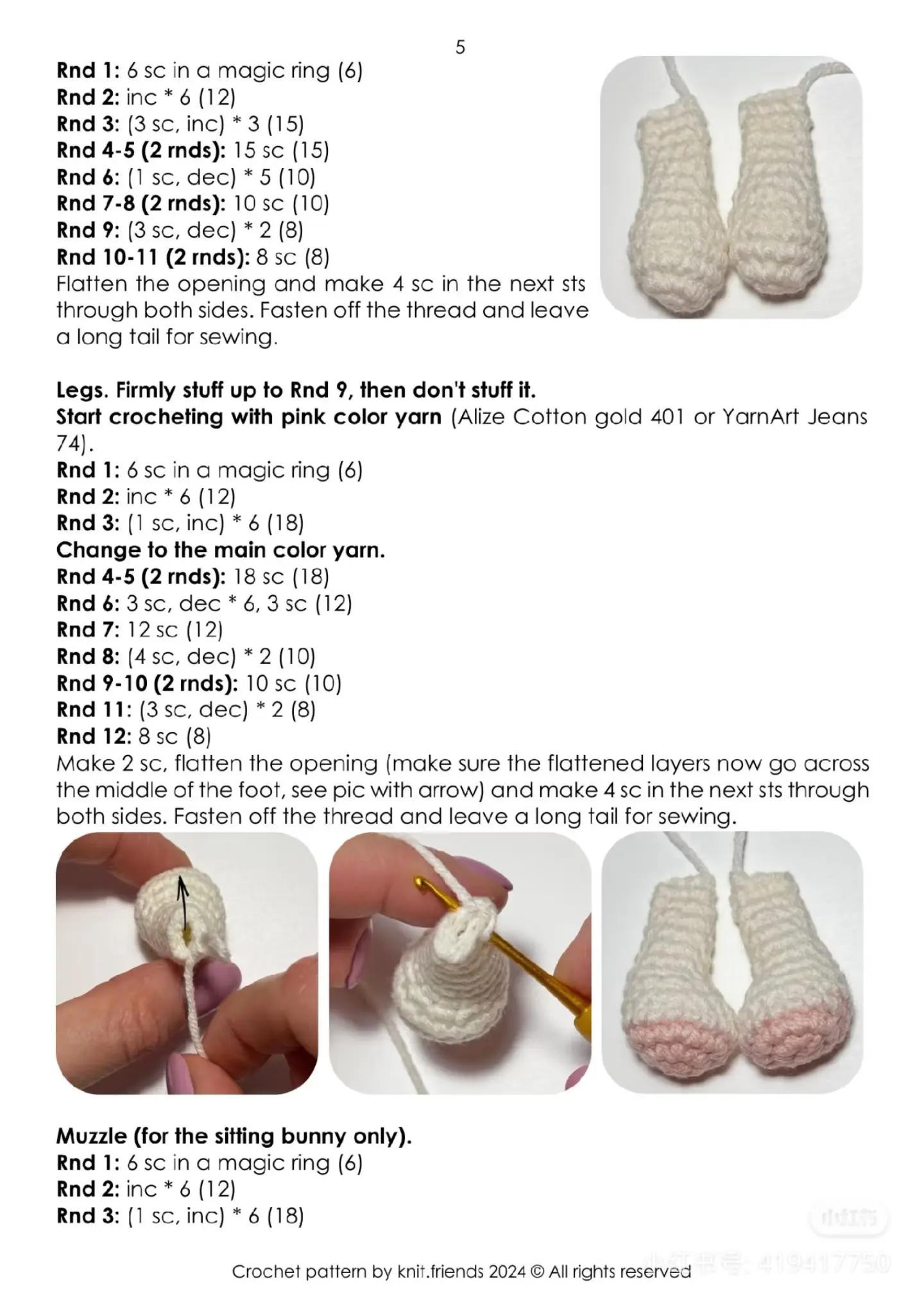 easter bunnies crochet pattern and carrot