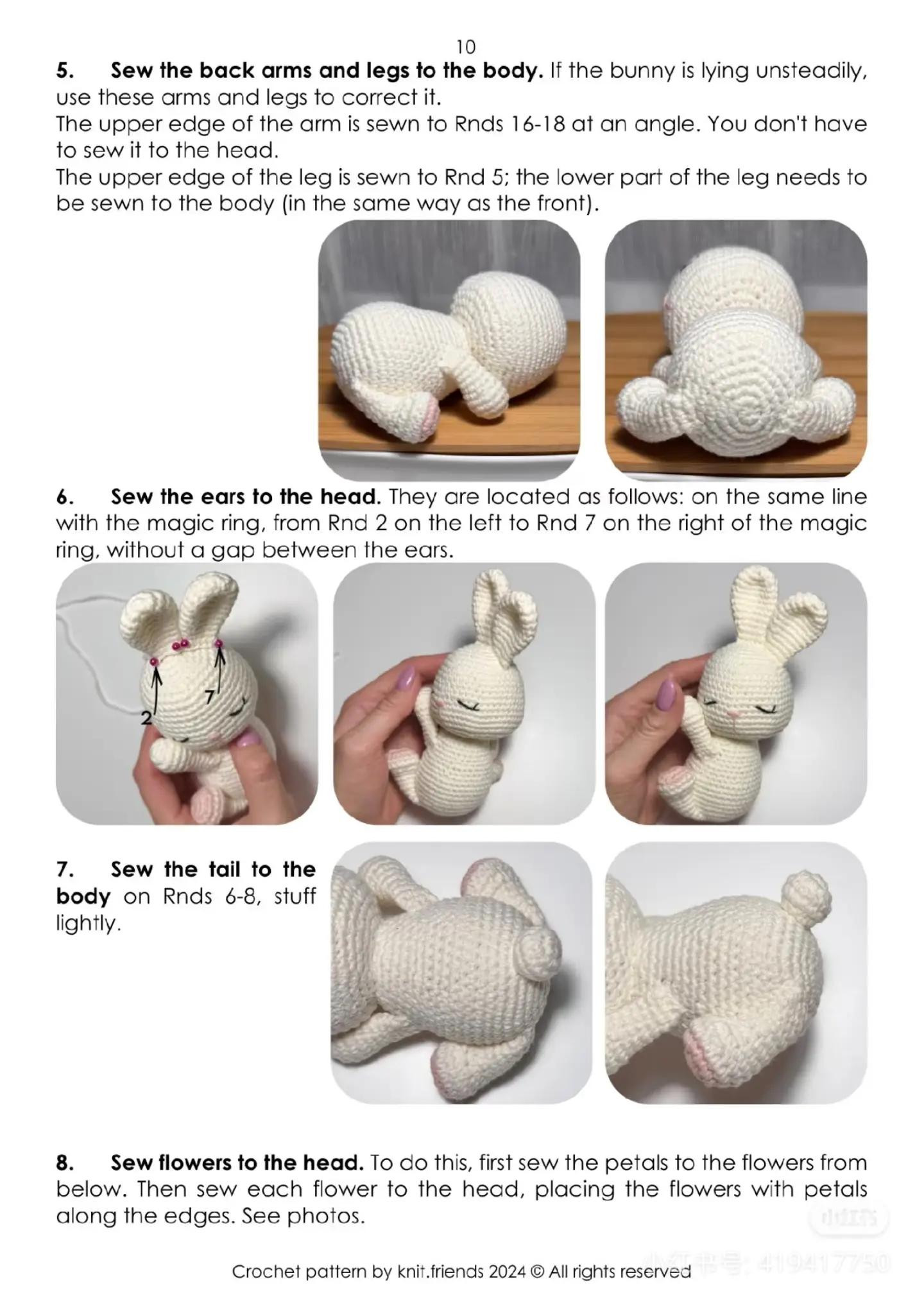 easter bunnies crochet pattern and carrot